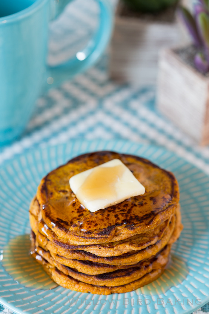 Protein Pancakes Low Carb
 Five Ingre nt Pumpkin Protein Pancakes low carb gluten