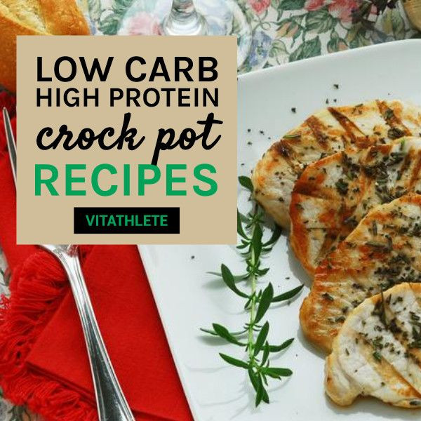 Protein Recipes Low Carb
 Low Carb High Protein Crock Pot Recipes