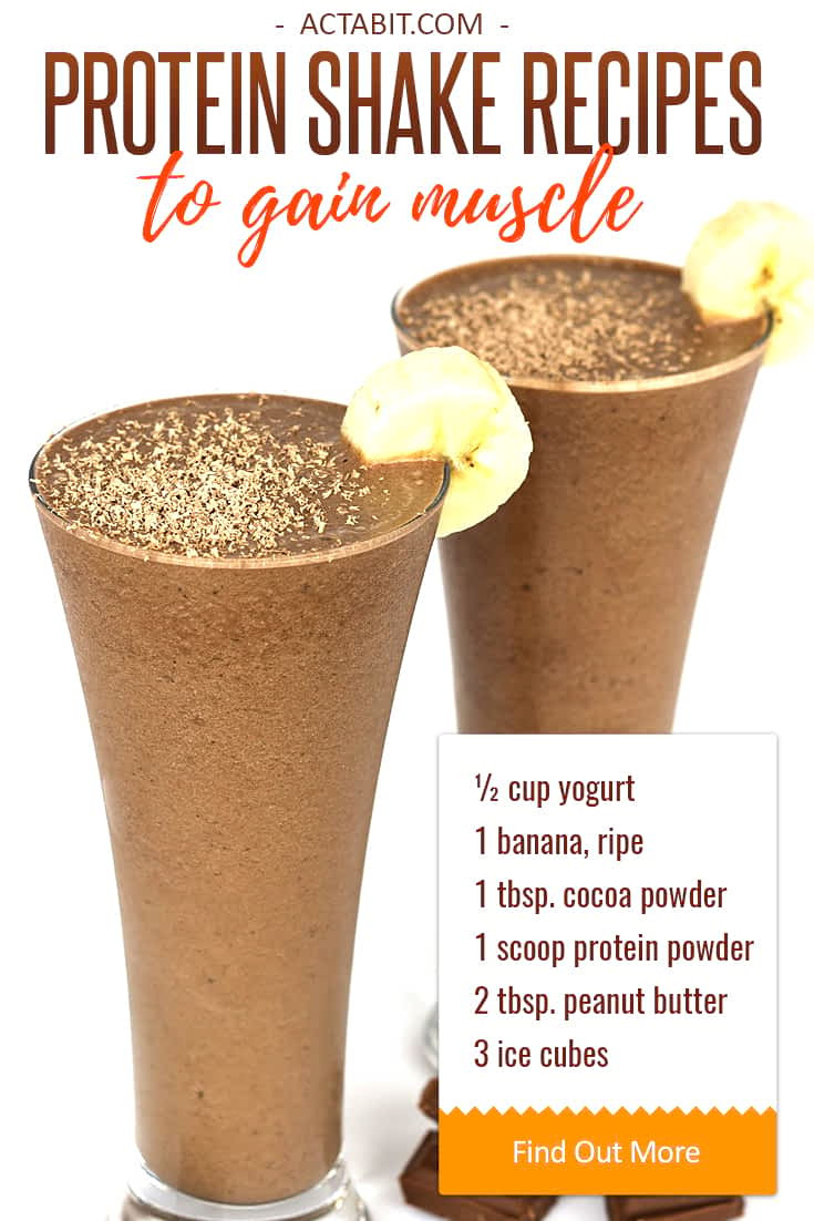 Protein Shakes For Weight Loss Recipes
 Healthy Protein Shake Recipes to Gain Muscle