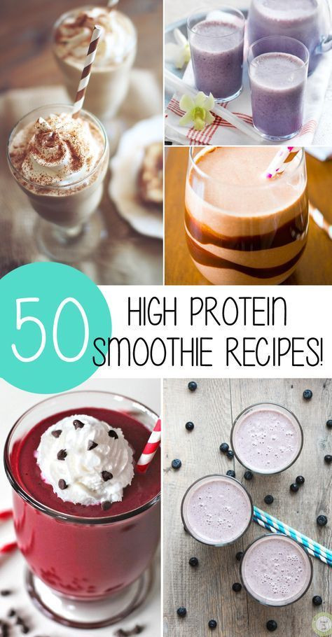 Protein Smoothie Recipes For Weight Loss
 50 High Protein Smoothie Recipes To Help You Lose Weight