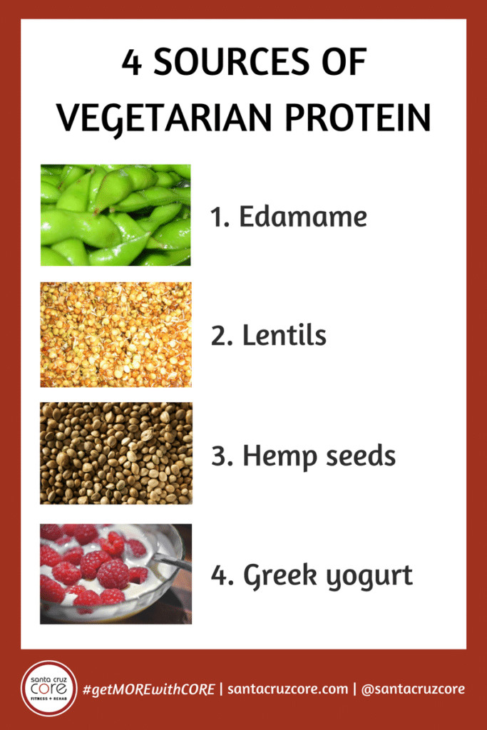 Protein Sources For Vegetarian
 Ve arian Protein Sources
