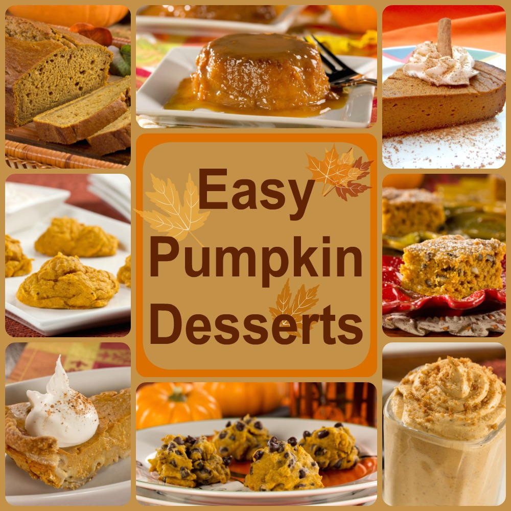 Pumpkin Desserts Healthy
 Healthy Pumpkin Recipes 8 Easy Pumpkin Desserts