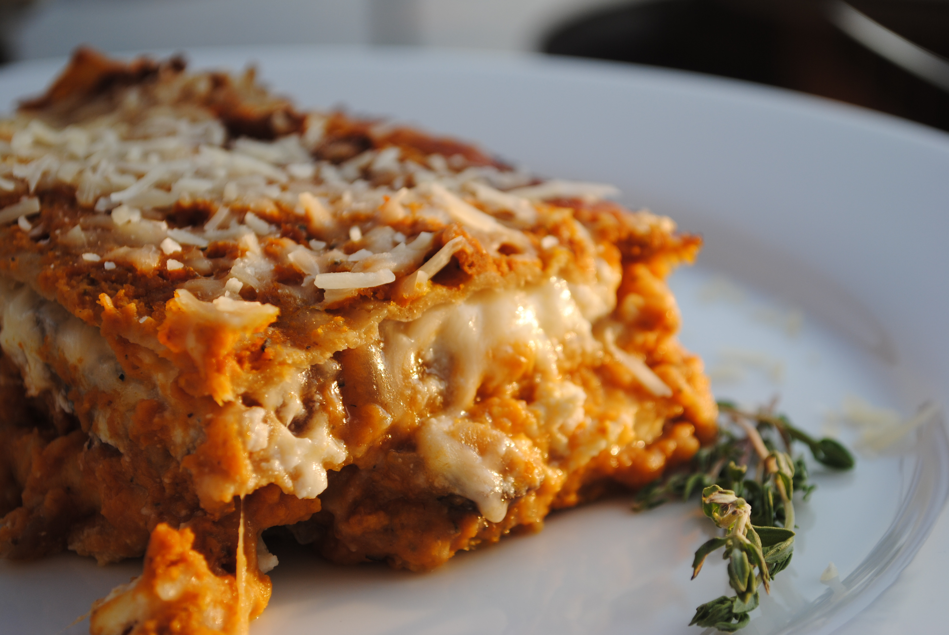 Pumpkin Lasagna Vegetarian
 Pumpkin Lasagna