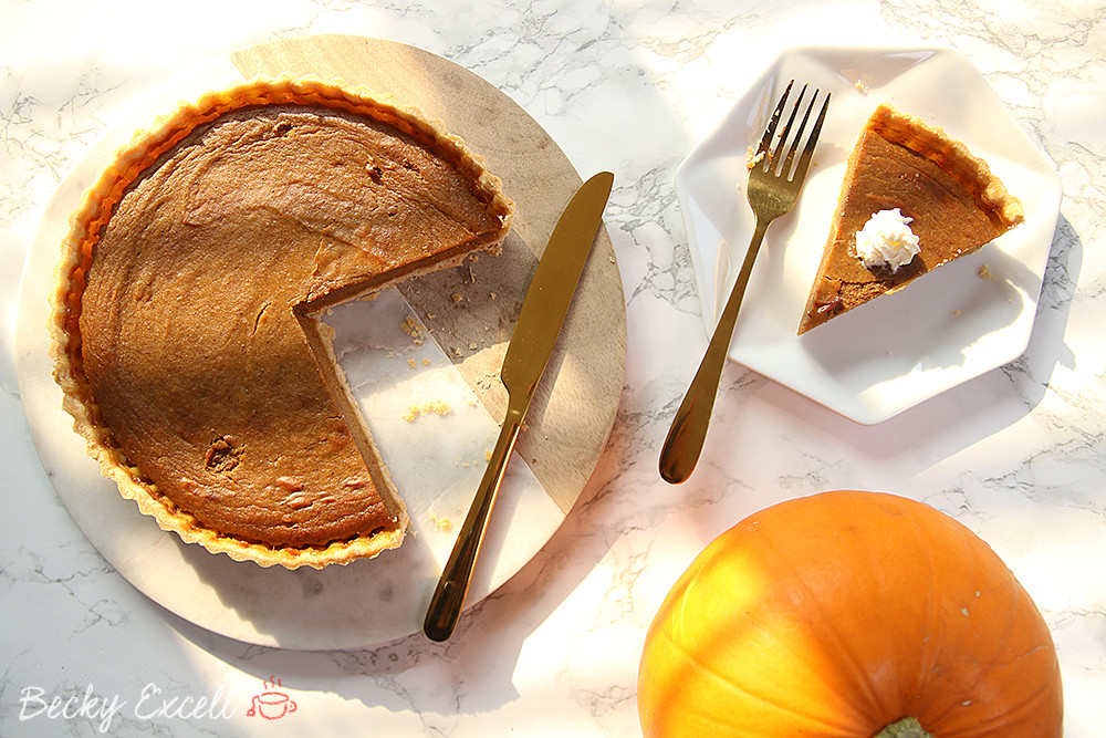 Pumpkin Pie Recipe Dairy Free
 Gluten Free Pumpkin Pie Recipe dairy free and low FODMAP