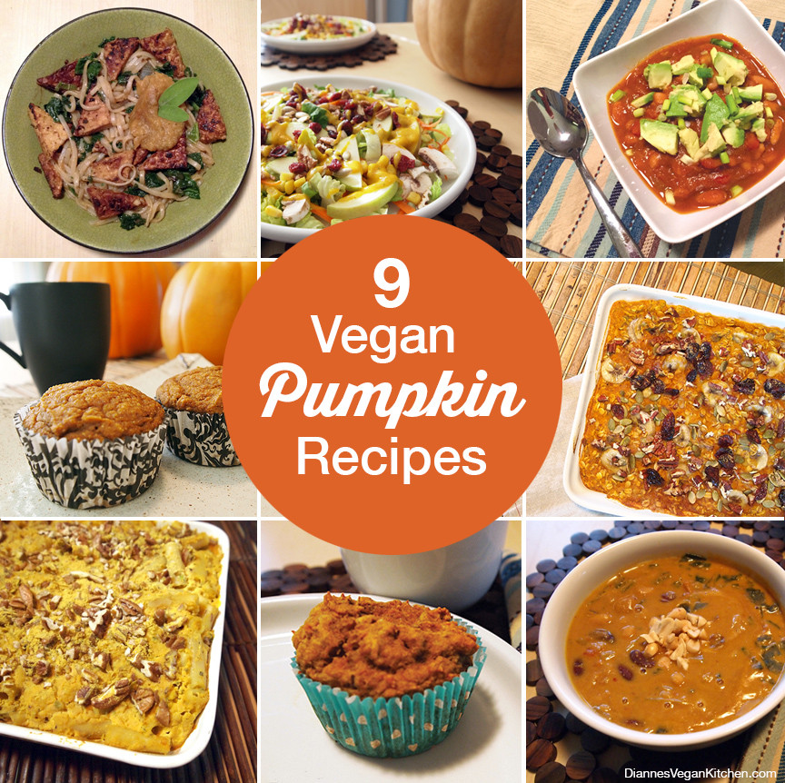 Pumpkin Recipes Vegan
 9 Vegan Pumpkin Recipes Dianne s Vegan Kitchen