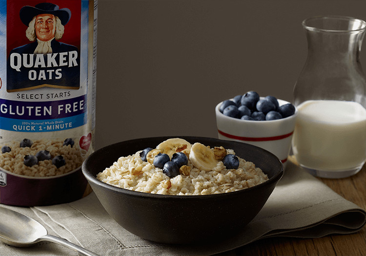 Quaker Oats Gluten Free Oatmeal
 Wel e to Quaker Oats