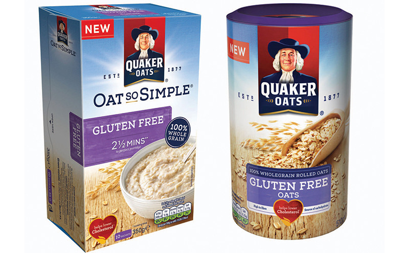 Quaker Oats Gluten Free Oatmeal
 Breakthrough oats