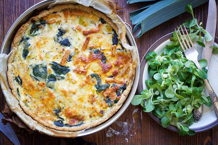 Quiche Recipes Vegetarian
 Vegan Quiche Lorraine