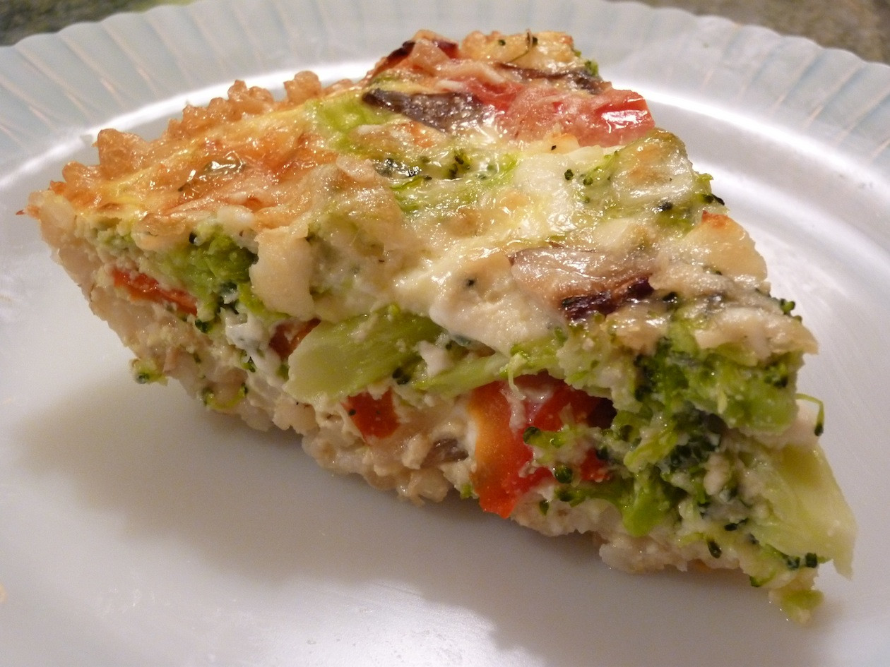 Quiche Recipes Vegetarian
 Light Veggie Quiche