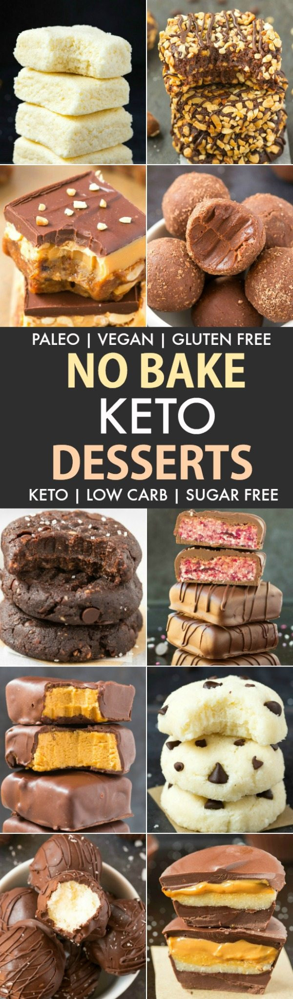 Quick And Easy Keto Desserts
 Easy No Bake Low Carb Keto Desserts Paleo Vegan