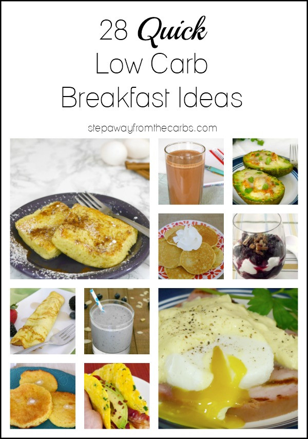 Quick And Easy Low Carb Breakfast
 28 Quick Low Carb Breakfast Ideas Step Away From The Carbs