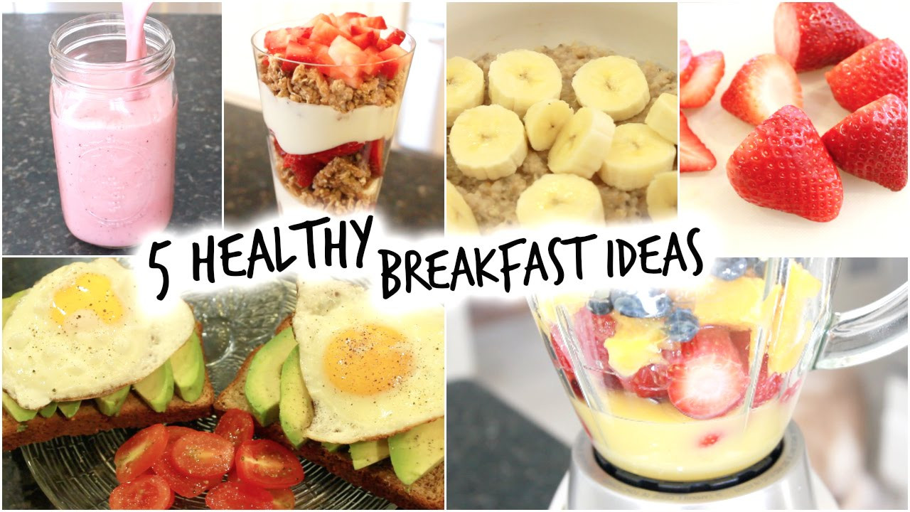 Quick And Healthy Breakfast
 5 Healthy Breakfast Ideas for School Quick and Easy