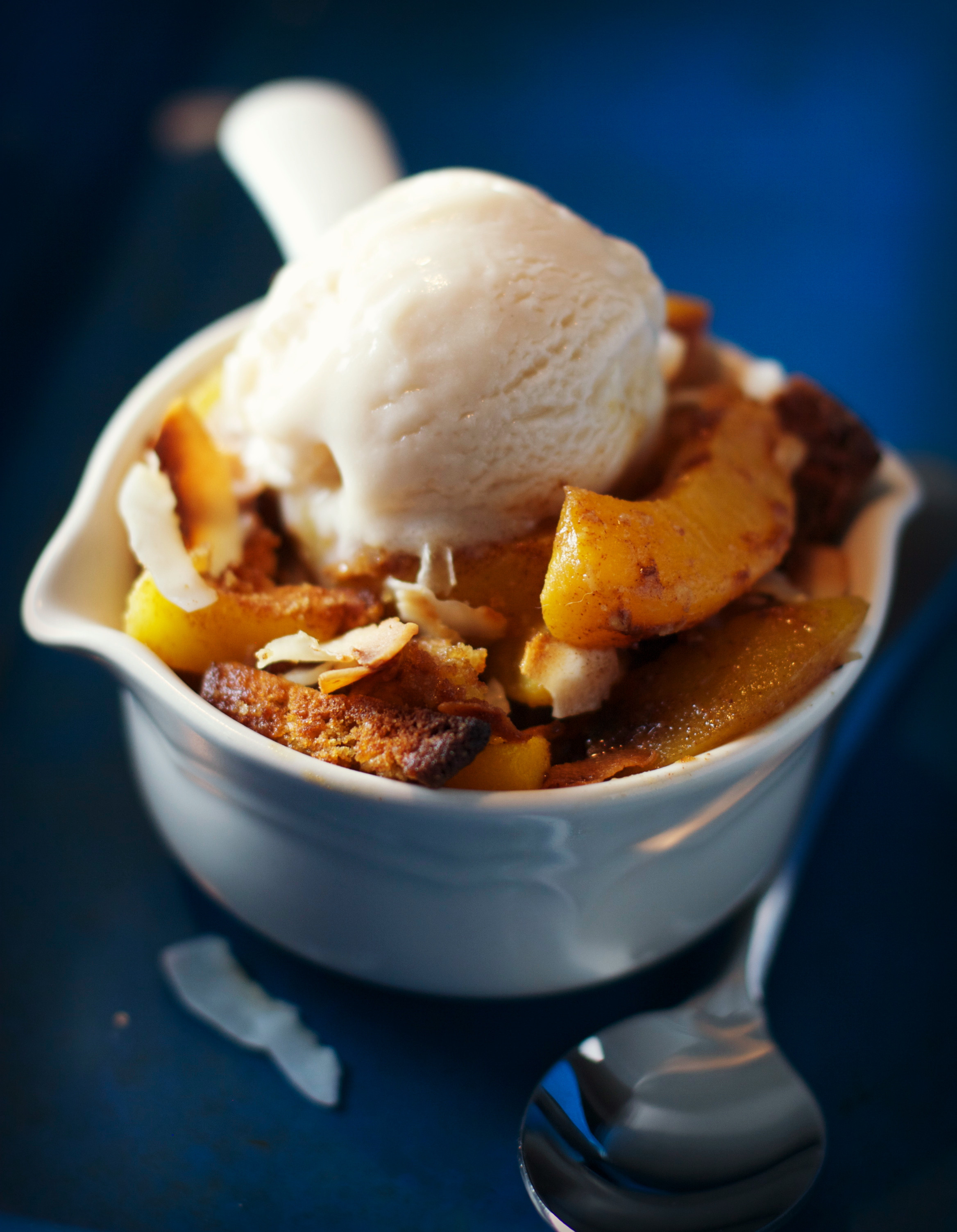 Quick Dairy Free Desserts
 ginger peach coconut crisp BeginWithin Nutrition
