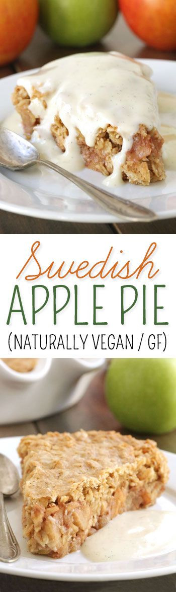 Quick Dairy Free Desserts
 Quick and Easy Swedish Apple Pie naturally gluten free