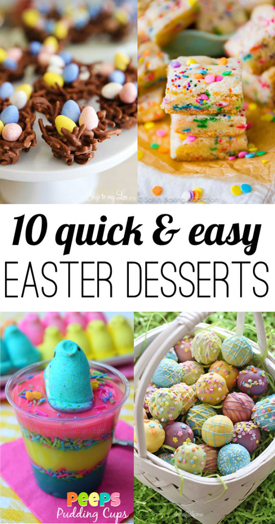 Quick Easy Easter Desserts
 10 easy Easter Desserts