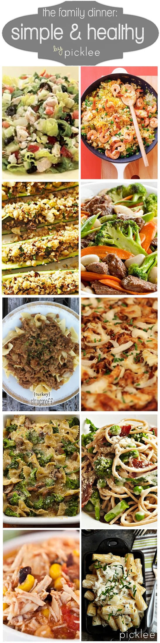 Quick Healthy Family Dinners
 10 Simple & Healthy Weeknight Dinners [recipes] Picklee