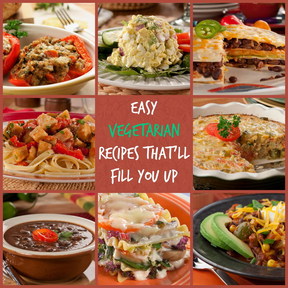 Quick Vegetarian Recipes
 10 Easy Ve arian Recipes That ll Fill You Up