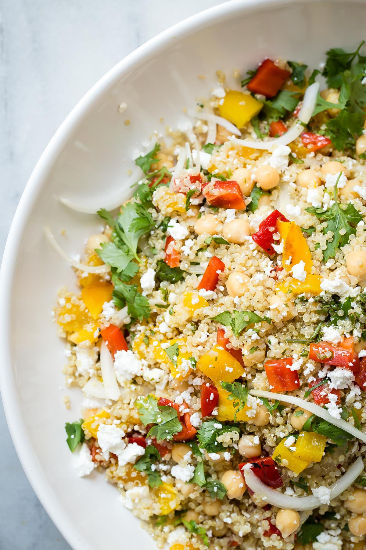 Quinoa Recipe Healthy
 Healthy Quinoa Salad with Feta Cheese