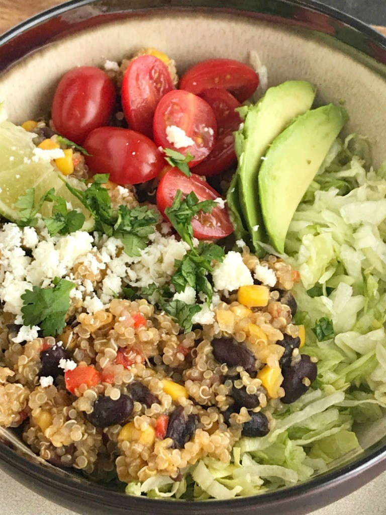 Quinoa Recipe Vegetarian
 Instant Pot Quinoa Burrito Bowls To her as Family