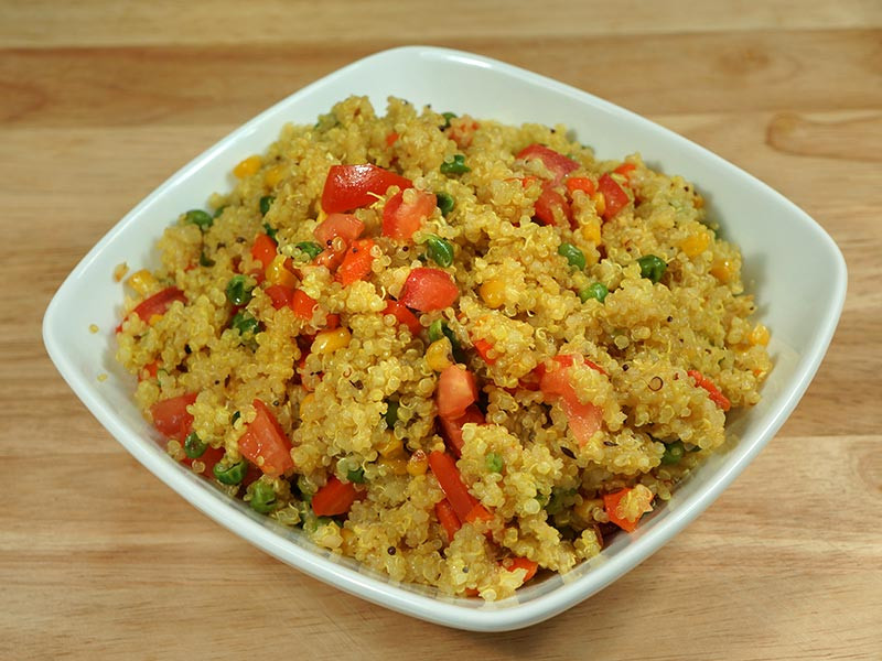 Quinoa Recipes Vegetarian Indian
 Quinoa Ve able Pilaf Pulav Manjula s Kitchen