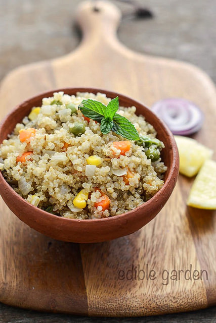 Quinoa Recipes Vegetarian Indian
 Quinoa Ve able Pulao Recipe Easy Indian Recipes with