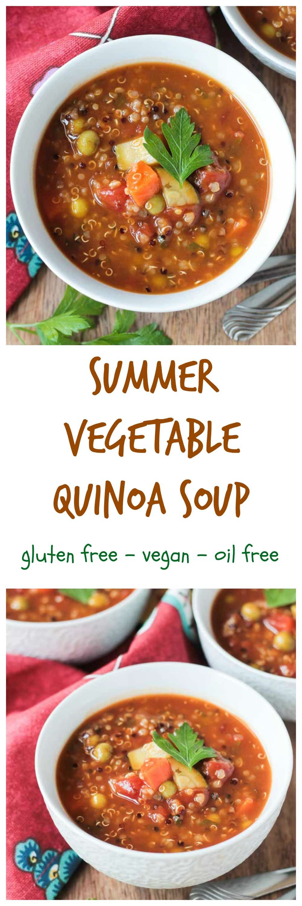 Quinoa Soup Vegan
 Quinoa Ve able Soup Dairy Free Gluten Free Veggie