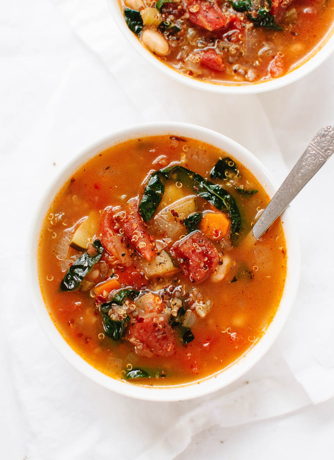 Quinoa Soup Vegetarian
 Quinoa Ve able Soup Recipe Cookie and Kate