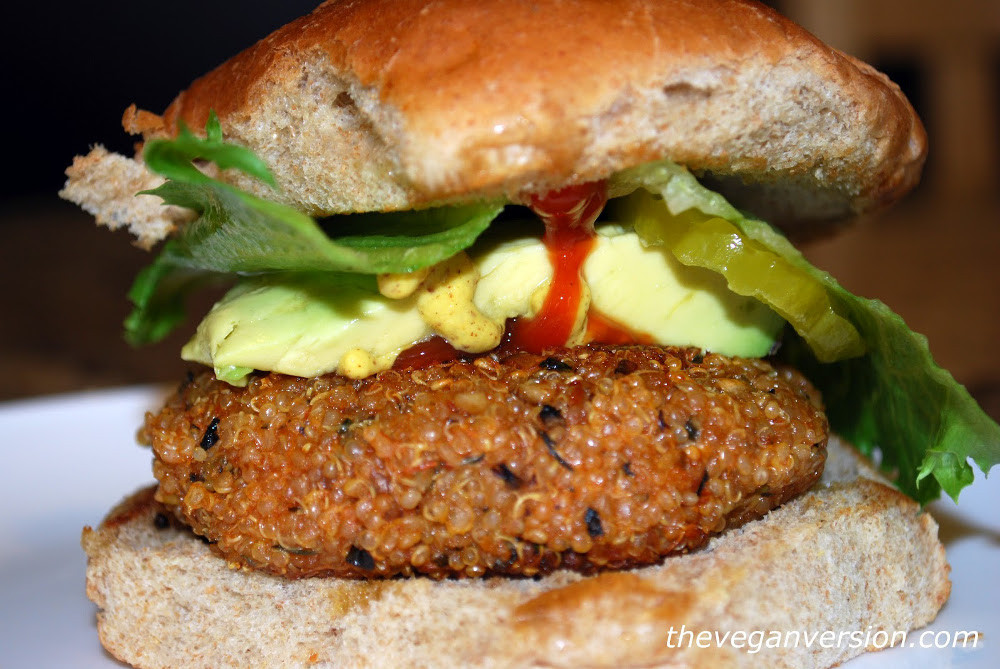 Quinoa Vegan Burger
 Quinoa Veggie Burger [Vegan] e Green Planet e Green