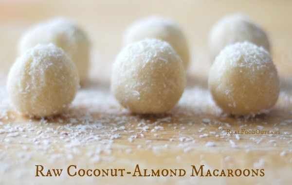 Raw Vegan Macaroons
 Raw Coconut Almond Macaroons Real Food Outlaws