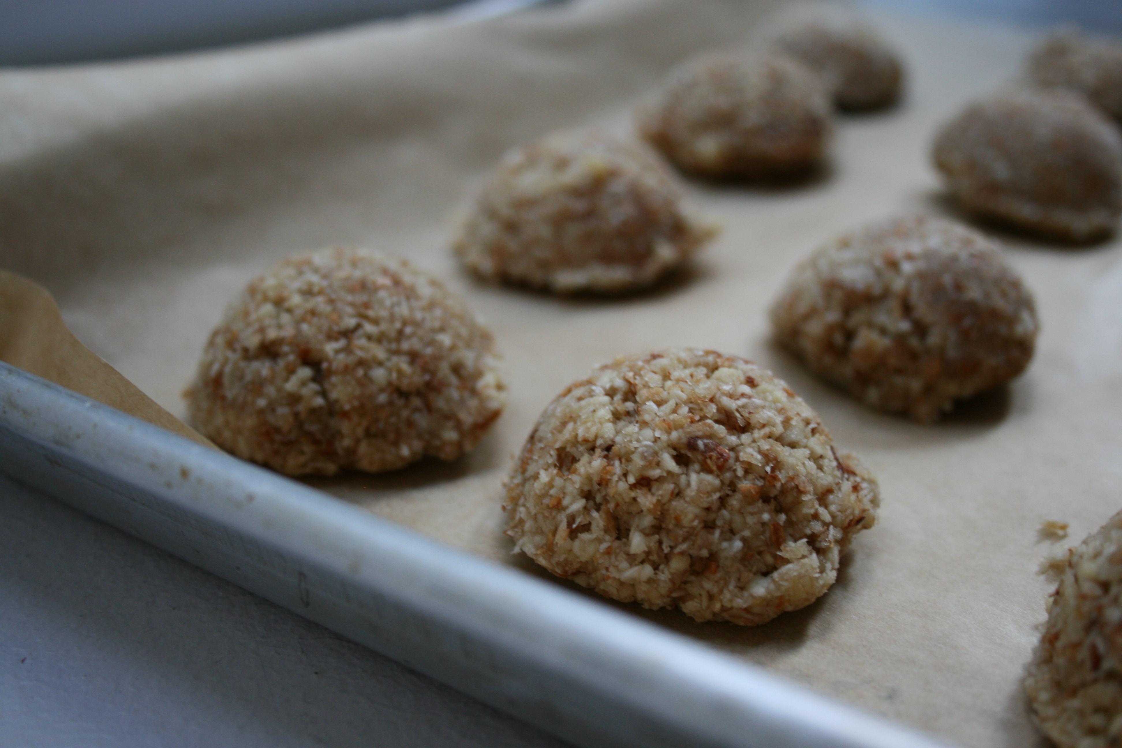 Raw Vegan Macaroons
 Raw Vegan Coconut Almond Macaroons Recipe on Food52