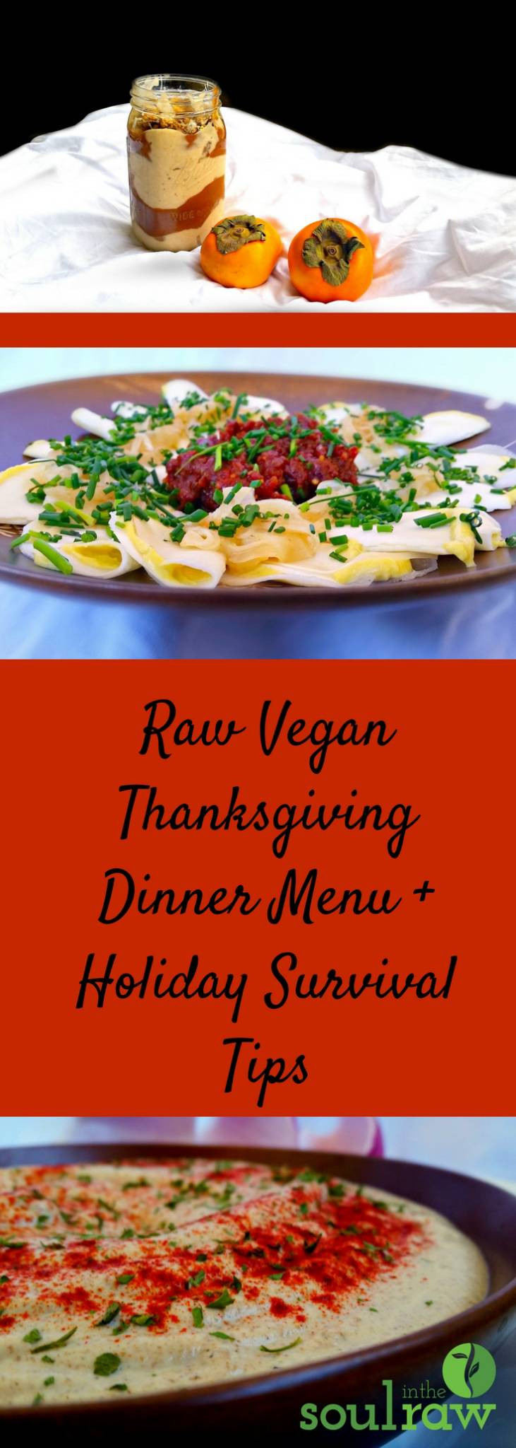 Raw Vegan Thanksgiving
 Raw Vegan Thanksgiving Dinner Menu Plus Holiday Survival Tips
