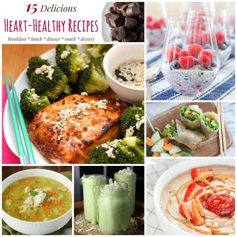 Recipes For Heart Healthy Meals
 Advice FromTheHeart and 15 Heart Healthy Recipes