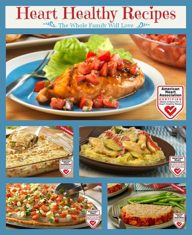 Recipes For Heart Healthy Meals
 Healthy Heart Healthy Recipes