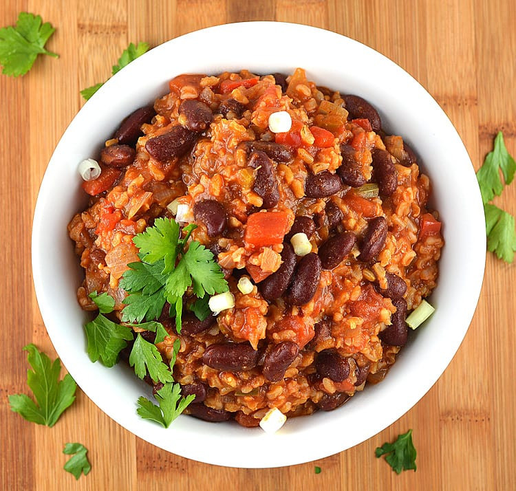 Red Beans And Rice Recipe Vegetarian
 Meatless Monday Vegan Red Beans and Rice TheVegLife