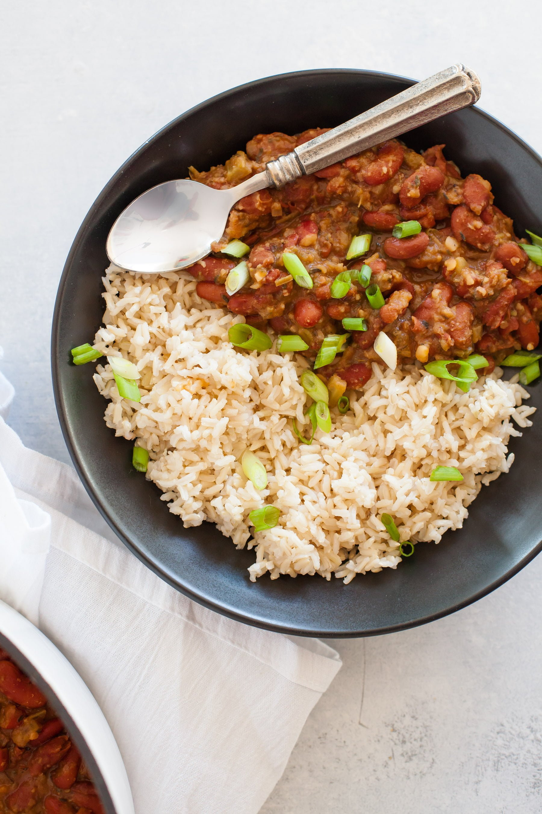 Red Beans And Rice Recipe Vegetarian
 Vegan Red Beans and Rice Wholefully