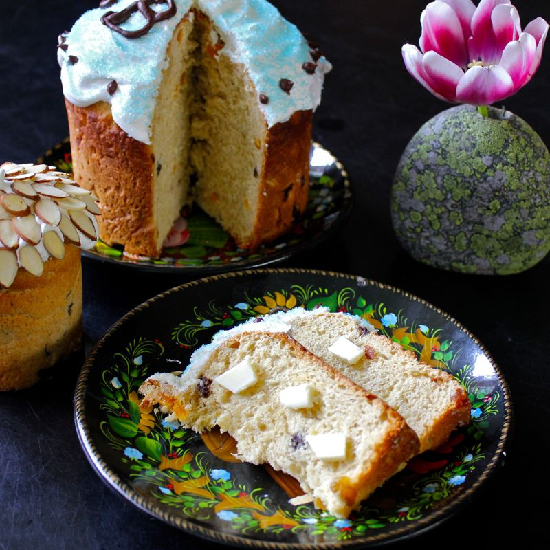 Russian Easter Bread
 Kulich – Russian Easter Bread