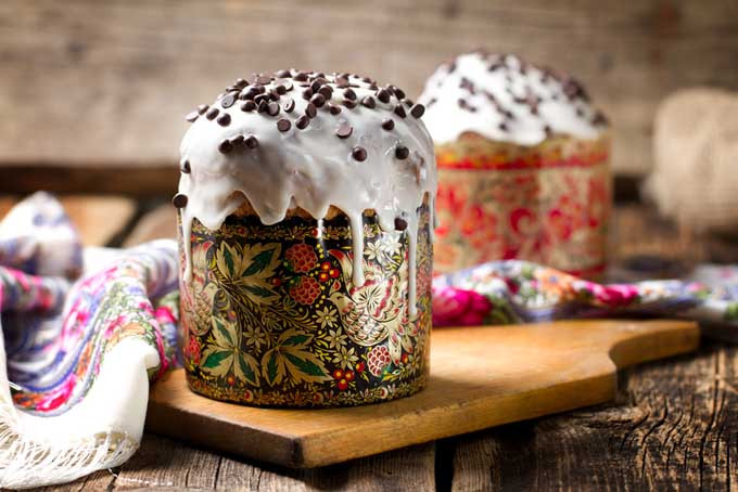Russian Easter Bread
 Kulich Traditional Russian Easter Bread