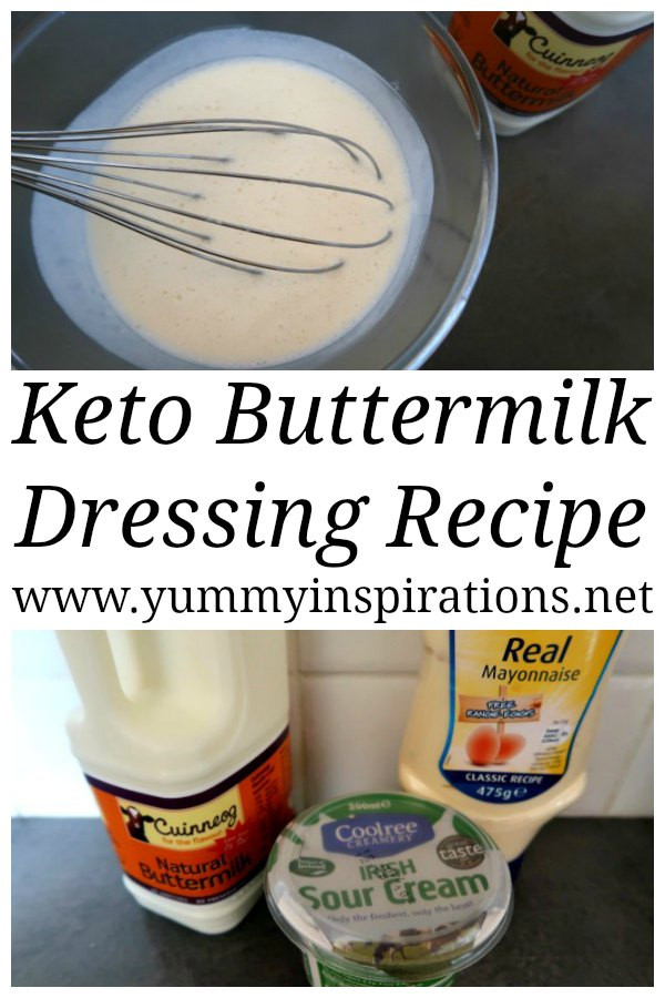 Salad Dressing For Keto Diet
 Easy Buttermilk Dressing Recipe Low Carb & Keto Diet