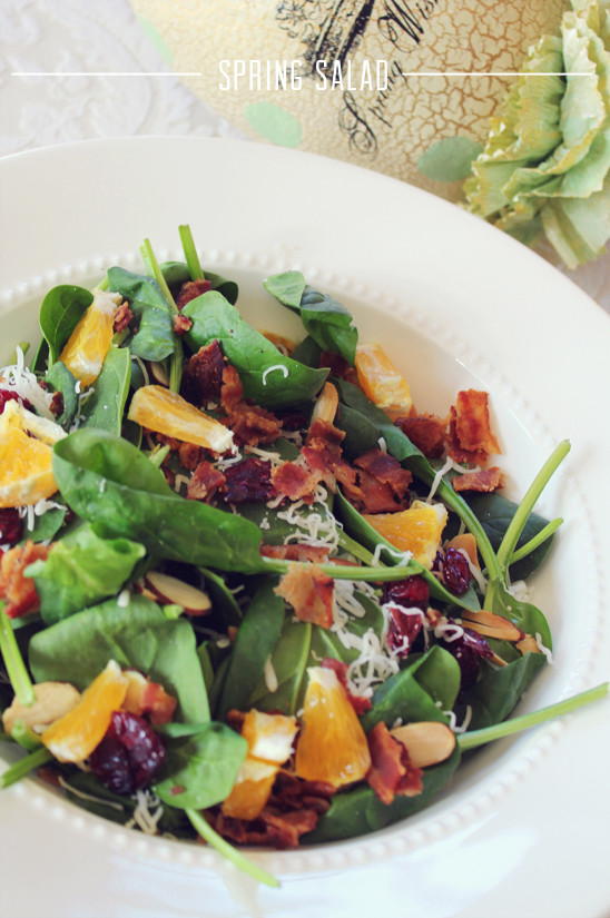 Salad For Easter Dinner
 Easter Dinner Series Spring Salad Twice Baked Potatoes