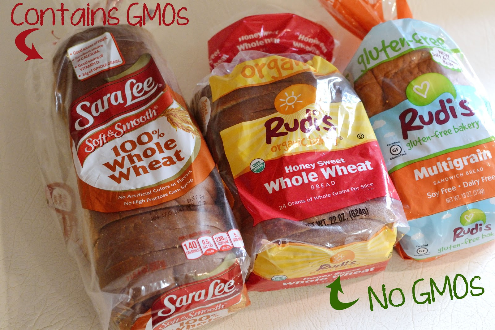 Sara Lee Gluten Free Bread
 Ashley s Green Life How We Say NO to GMOs