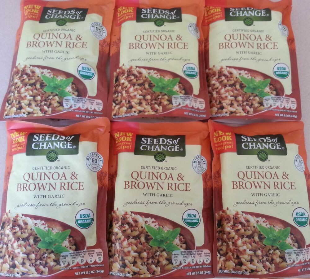 Seeds Of Change Quinoa And Brown Rice Gluten Free
 Seeds Change Organic Quinoa And Brown Rice 10 X 8 5 Oz