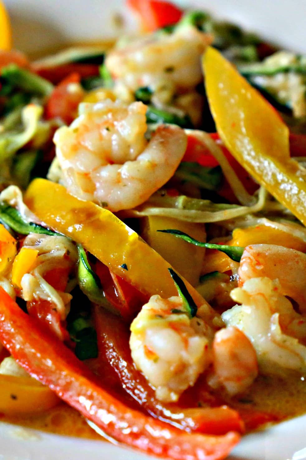 Shrimp Recipes Low Carb
 Low Carb Shrimp Scampi With Veggies