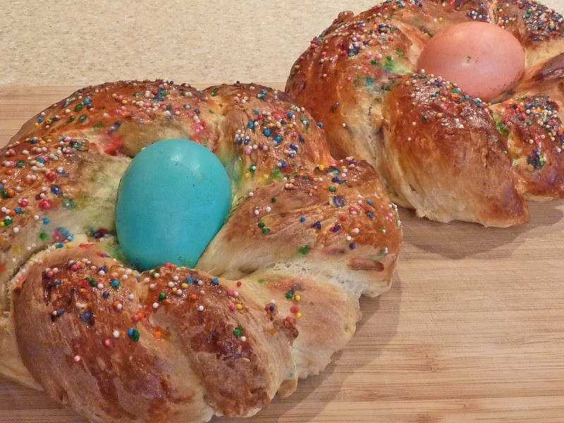 Sicilian Easter Bread
 Italian Sweet Easter Bread