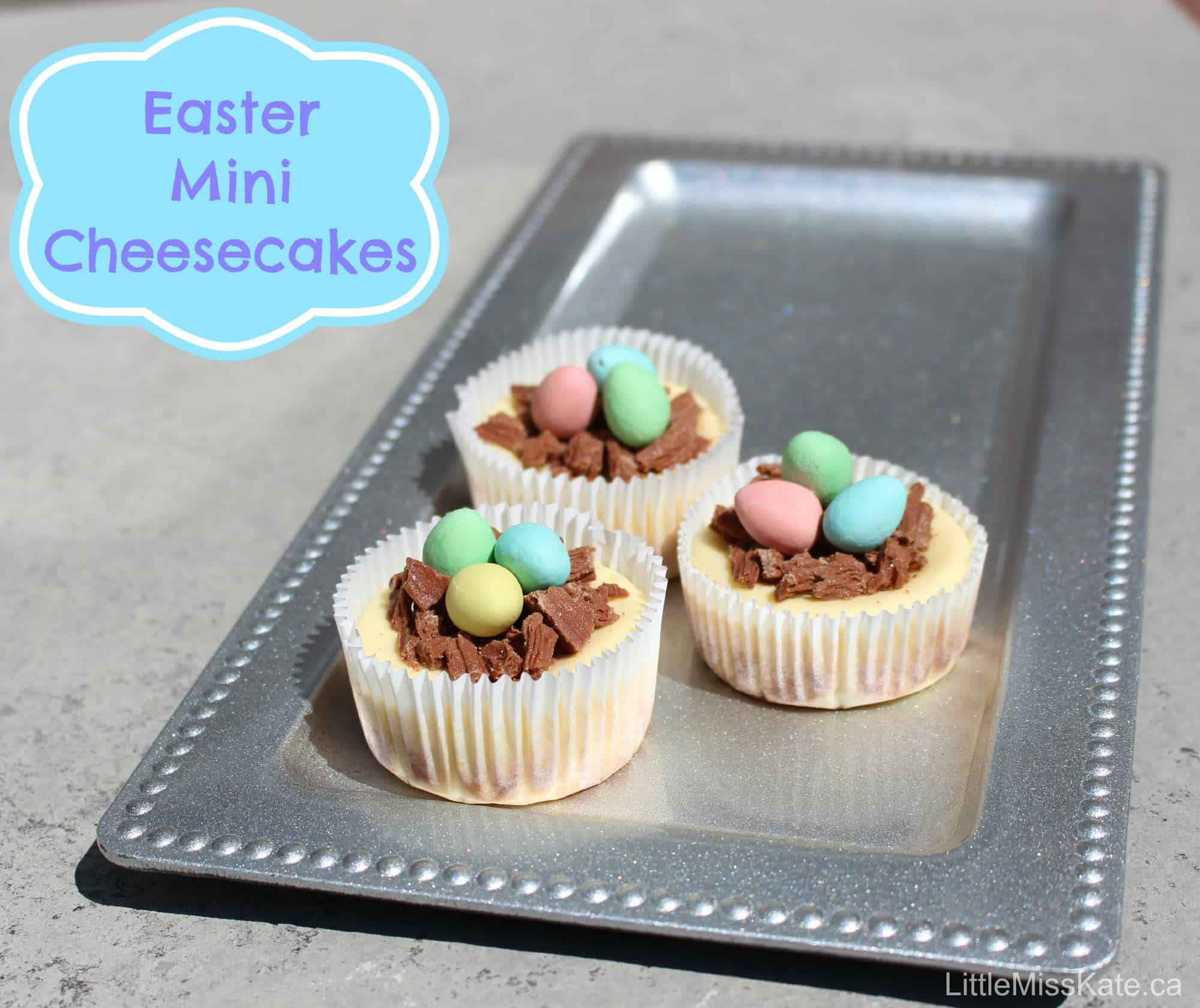 Simple Easter Desserts
 Easter Dessert Ideas Easy Mini Cheesecake Recipe Little