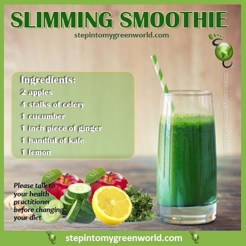 Simple Smoothie Recipes For Weight Loss
 A super easy slimming kale smoothie Not only will it