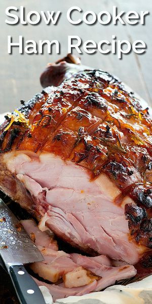 Slow Cooked Easter Ham
 Easter Ham Recipe Round Up