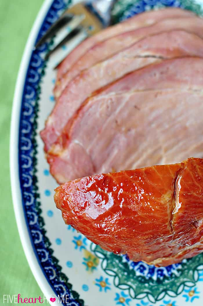 Slow Cooked Easter Ham
 Slow Cooker Brown Sugar Ham Holiday Dinner from the