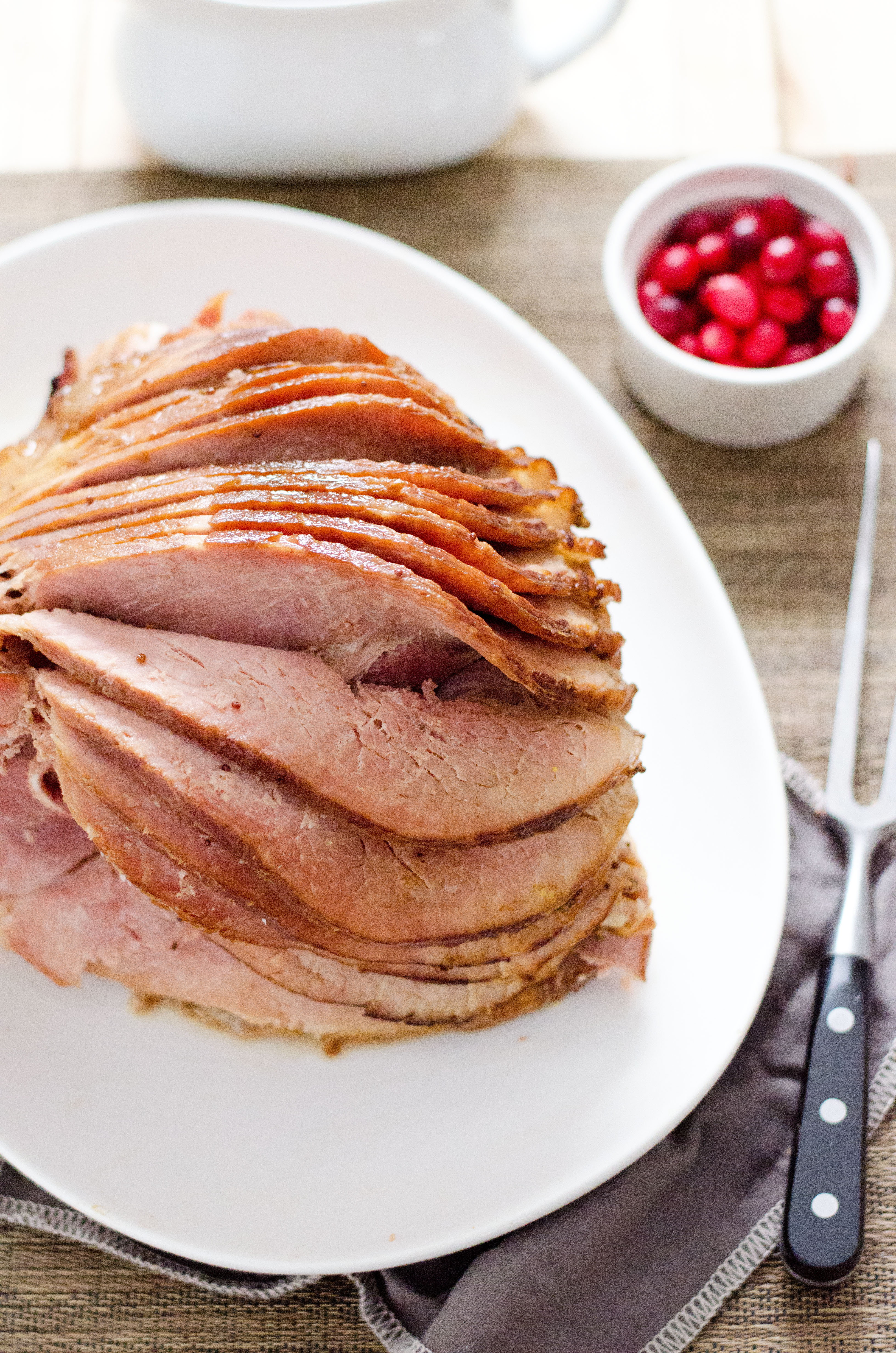 Slow Cooked Easter Ham
 Maple Brown Sugar Slow Cooker Ham