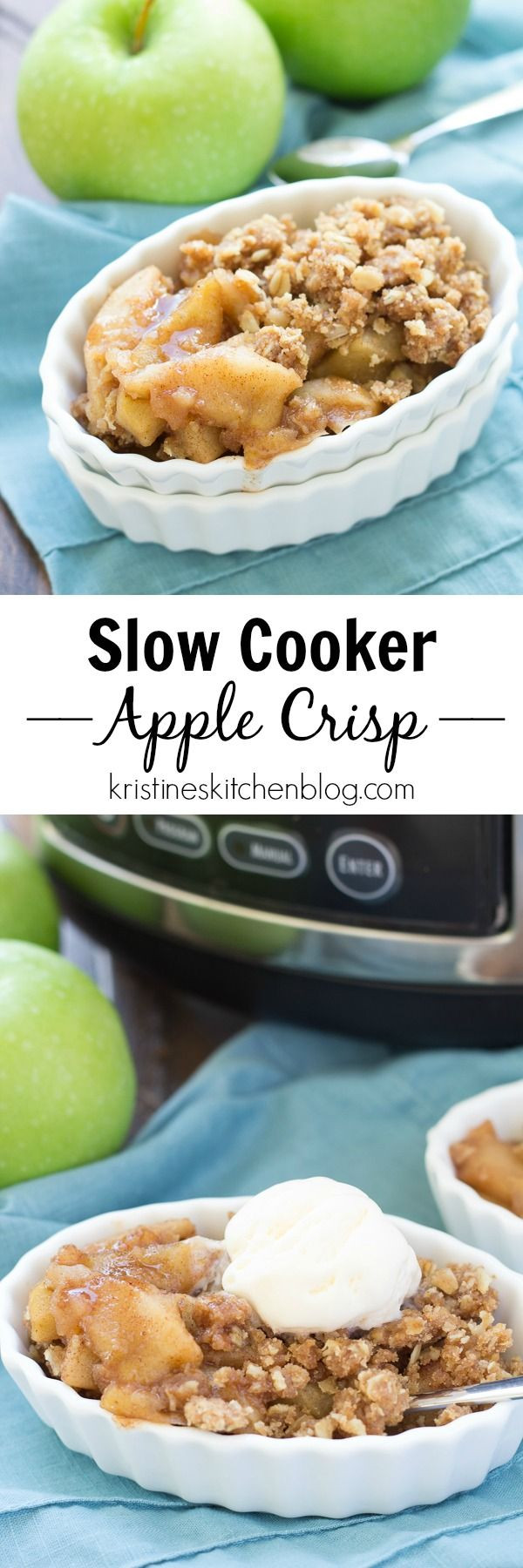 Slow Cooker Apple Recipes Healthy
 Best 25 Apple crisp easy ideas on Pinterest