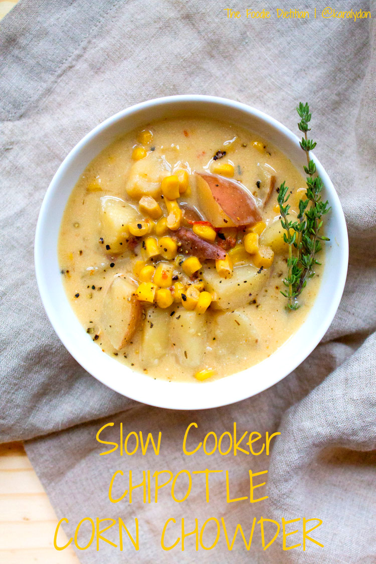 Slow Cooker Corn Chowder Vegetarian
 Kara Lydon